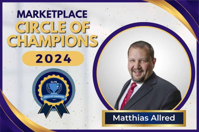 Matthias Allred joins the 2024 Marketplace Circle of Champions – Skyline Insurance Agency, Inc
